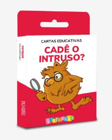 Cartas educativas Cadê o Intruso
