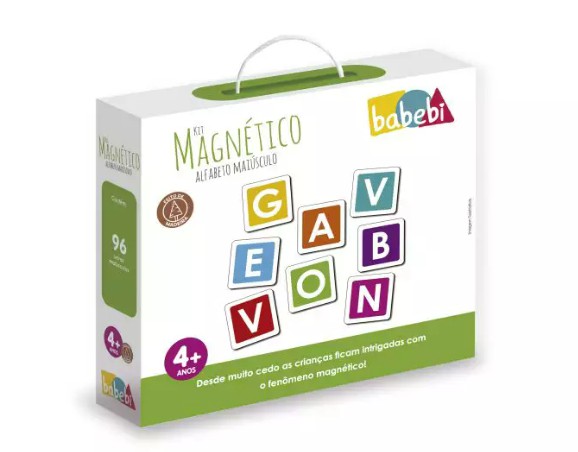 Kit Magnético Alfabeto Maiúsculo