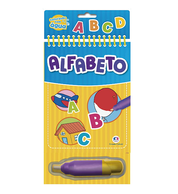 Aquabook – Colorindo com Água – Alfabeto