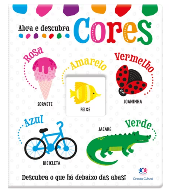 Abra e descubra - Cores