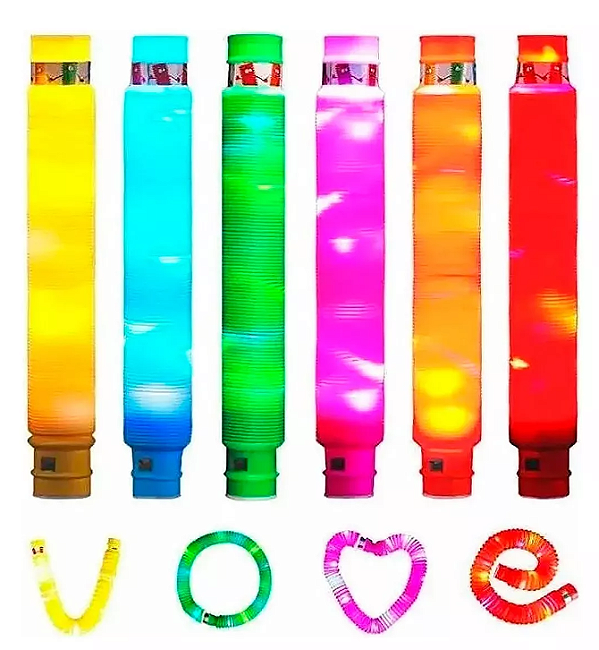 Pop Tube com LED