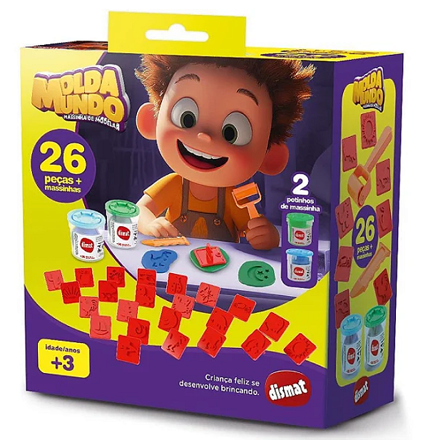 Molda Mundo – Massinha de Modelar