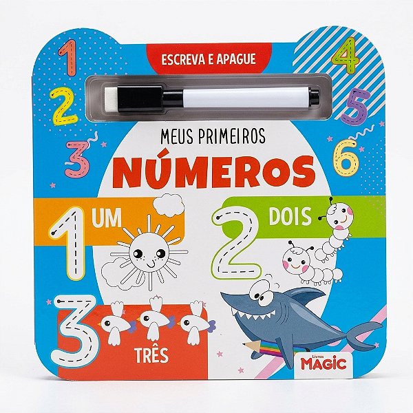 Livro Escreva e Apague – Meus Primeiros Números