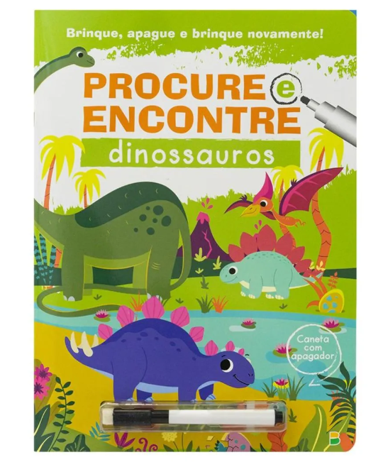 Livro Reutilizável Procure e Encontre – Atenção, Lógica e Exploração
