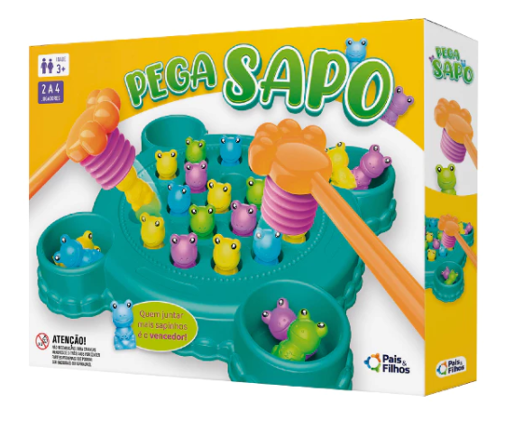 Jogo Pega Sapo – Agilidade, Coordenação e Interação