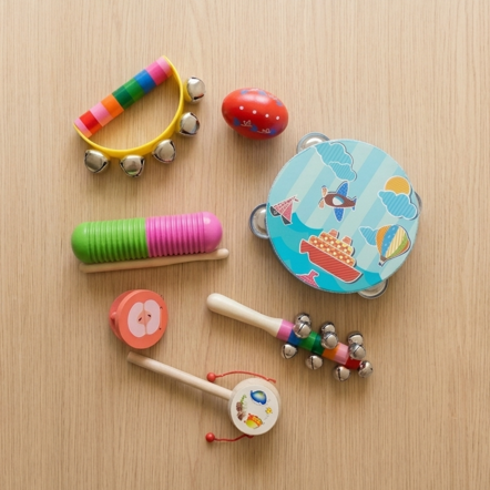 Kit Primeiros Estímulos Sonoros – Sons, Ritmo e Interação 💛