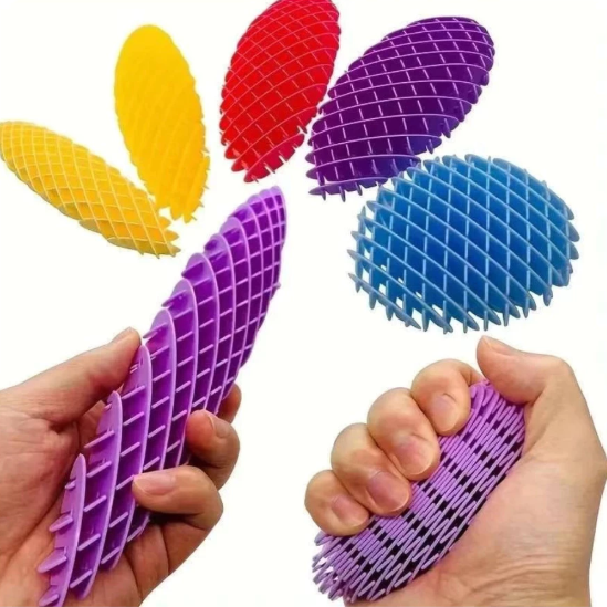 Fidget Minhoca Sensorial Flexível