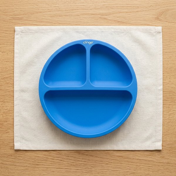 Prato de Silicone com Divisórias - Clingo