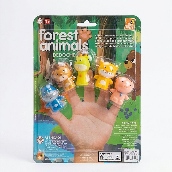 Dedoches Animais da Floresta