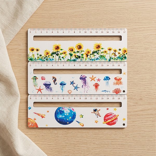 Régua de Leitura em MDF – Temas Variados