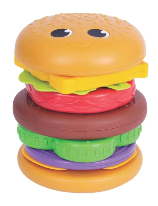 Merco Burger – Hambúrguer de Encaixar e Empilhar