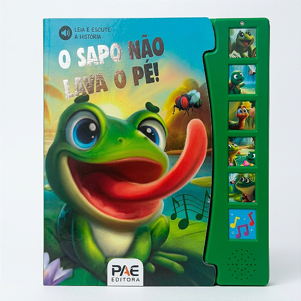O Sapo Não Lava o Pé – Livro Sonoro