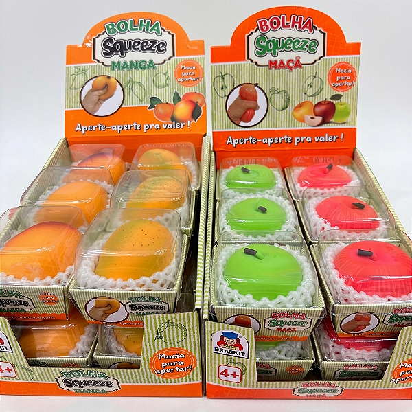Bolha Squeeze Frutas - Maçã e Manga