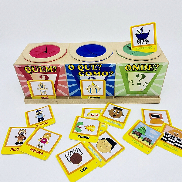 Quem, O Que e Onde? – Jogo de Criar Histórias