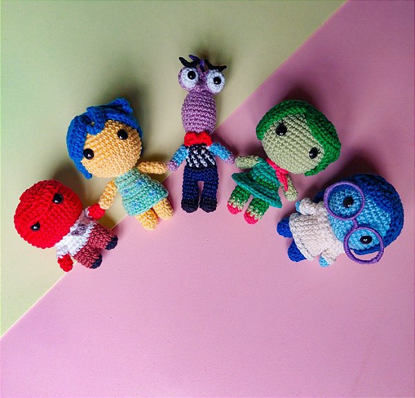 Divertidamente Bonecos Amigurumi