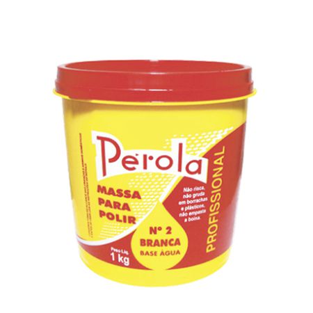 MASSA DE POLIR BASE AGUA 1KG - PEROLA