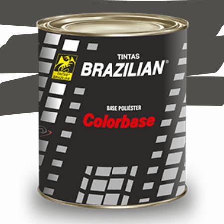 BASE POLIESTER CINZA STEEL MET. FIAT 96 900ml - BRAZILIAN