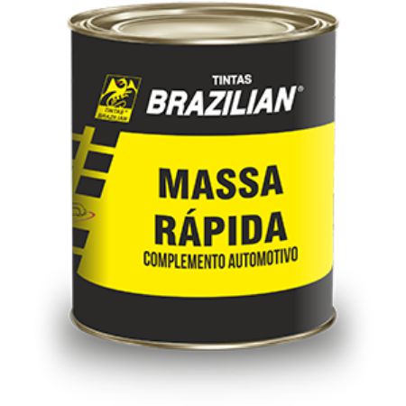 MASSA RÁPIDA CINZA 900ML BRAZILIAN