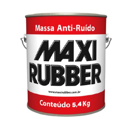 MASSA ANTI RUIDO 5,4KG - MAXI RUBBER