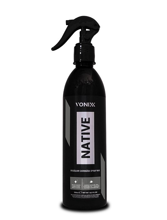 Native Spray Wax Cera Líquida para Manutenção 500ml Vonixx