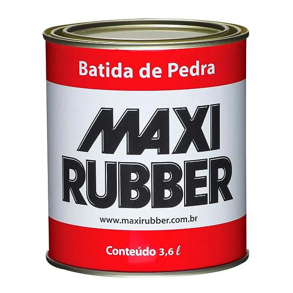 BATIDA DE PEDRA PRETO 3,6L - MAXI RUBBER