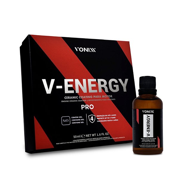 V-Energy Pro Ceramic Coating para Motor 50ml Vonixx