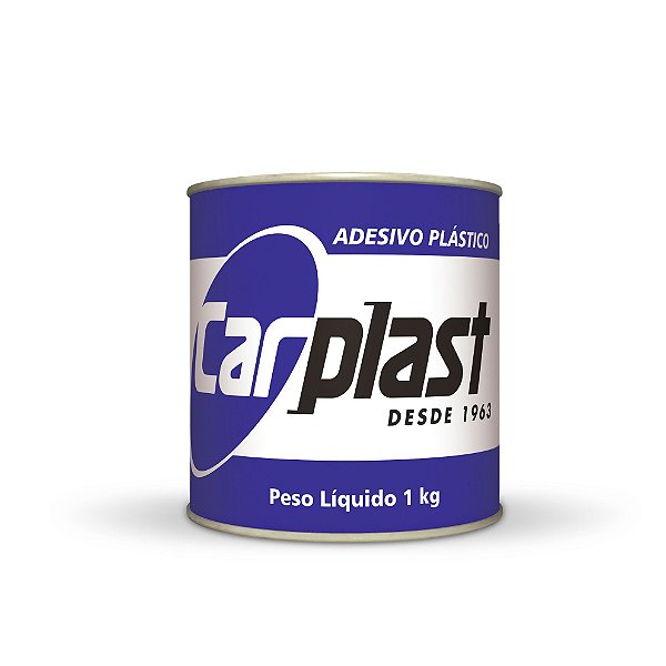 ADESIVO PLASTICO CINZA 1KG - CARPLAST
