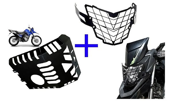 Protetor de Farol + Protetor de carter Crosser 150