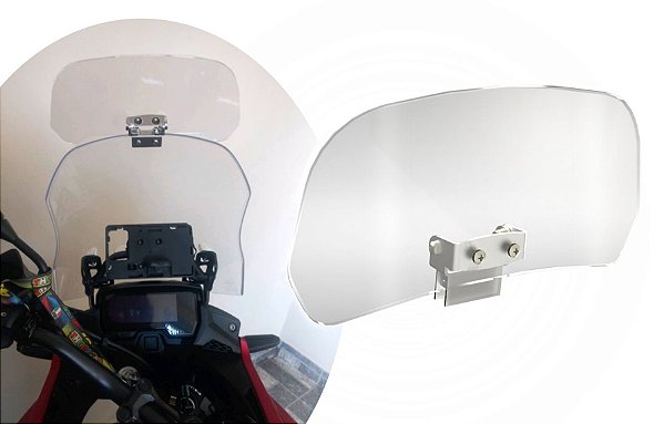 Defletor Bolha Moto u2 Nc 700 750 Cb500x Nc750 Xt 660 Tenere 250 660 1200 versys 300 650