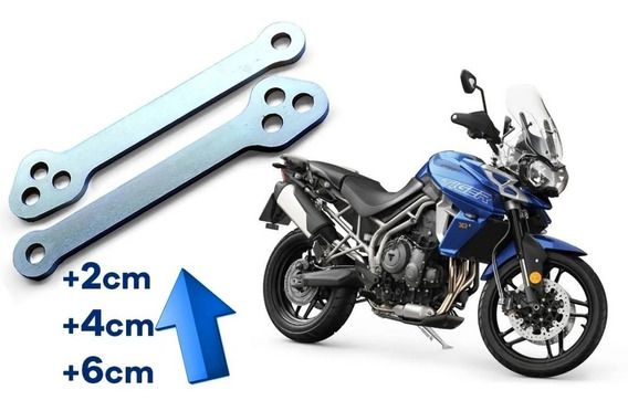 Prolongador de suspensão para Tiger 800 (todos os anos) Link para erguer a suspensão