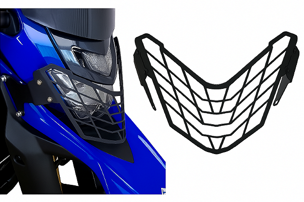 Protetor grade de farol LANDER 250 2024 2023 2022 2021 2020 2019 20218 XTZ 250 Yamaha