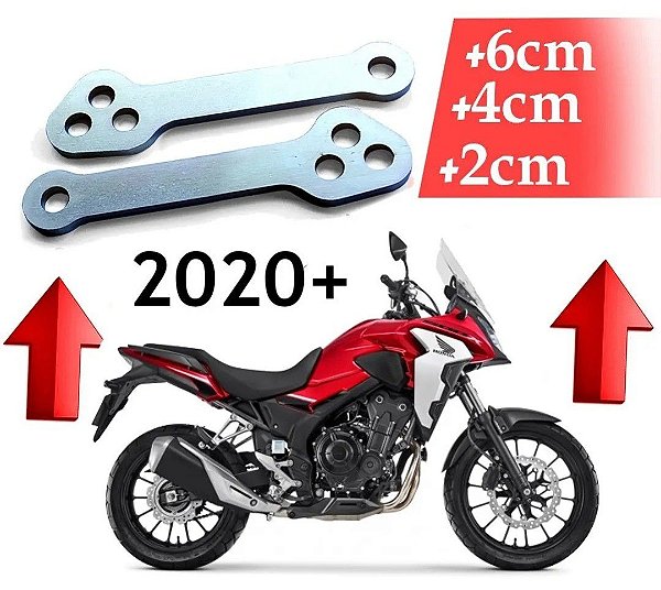 Link prolongador de suspensão CB500x 2022 2021 2020 (modelo novo) dog bone