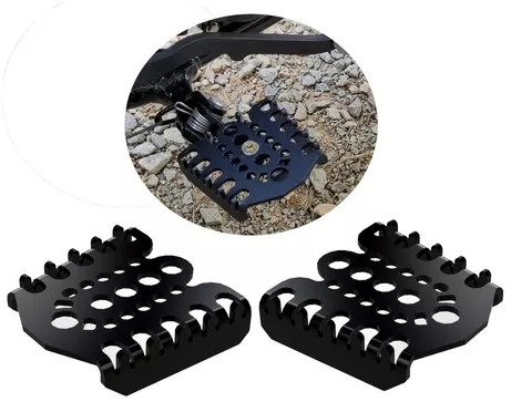 Extensor Pedaleira Sahara 300 Tornado 300  Lander Xtz 250 Tenere Xre 190 300 Larga Crosser Bros ampliador