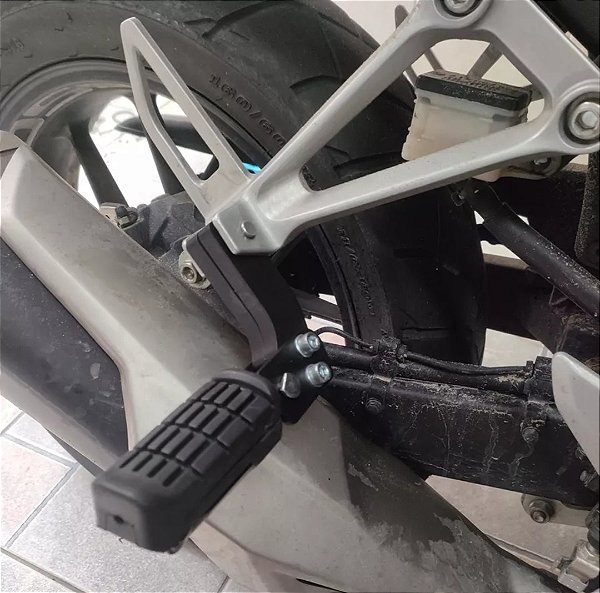 Pedaleira CB500x CB500F Alongada para Garupa (par)