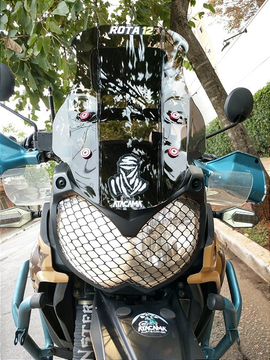 Bolha Alta Fumê Tenere 250 43cm Policarbonato