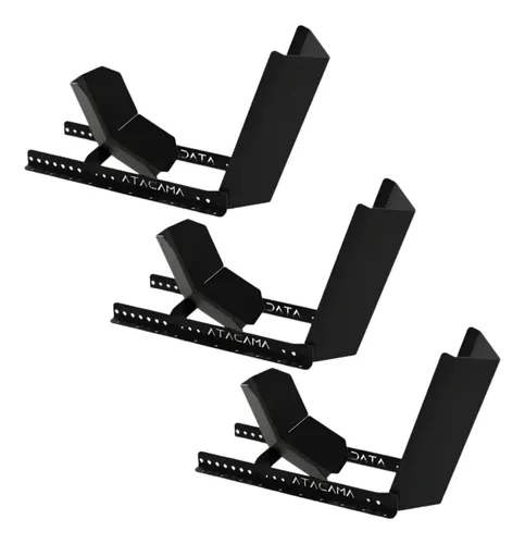 3x Trava Para Roda Dianteira Suporte Reboque Moto Carretinha