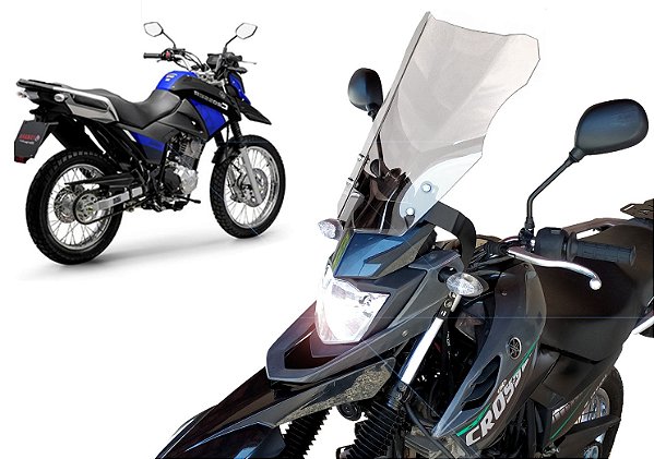 Bolha 4mm Crosser 150 LANDER 250 Bros 160 Parabrisa 2024 2023 2022 2021 20 19 18 17 16 15 14