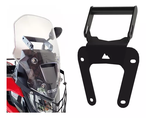 Suporte Nova Honda Sahara 300 GPS Celular tubular 300 2024 2025 xre - Suporte para Carplay