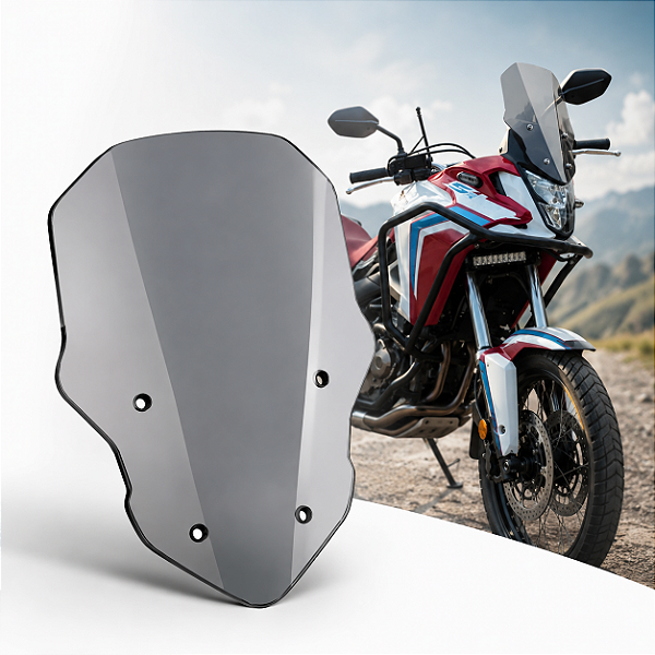 Bolha Fumê Média Nova Honda Sahara 300 2024 2025 2026 2027 parabrisa