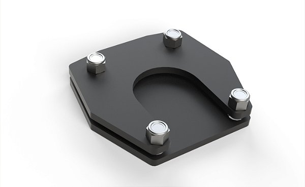 Base ampliador de descanso XRE300 e Sahara 300 Honda Tornado XR300L xre300