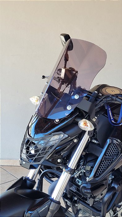 Bolha ATACAMA média fumê FZ15 FZ25 Fazer250 Yamaha