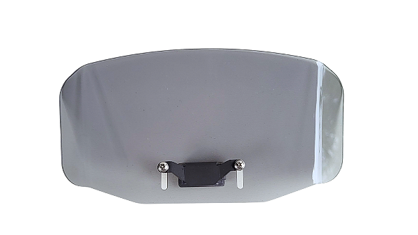 Defletor para bolha de moto 26x14cm - CB500X NC750X Africa Twin Vstrom 650 Versys 300 650