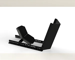 2x Trava Para Roda Dianteira Suporte Reboque Moto Carretinha