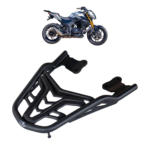 Bagageiro DR 160 HAOJUE 2020 2021 2022 2023 2024 2025 Suporte bau bauleto dr160