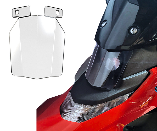 Protetor Farol Nova Lander 2025 2026 Policarbonato Yamaha Connected