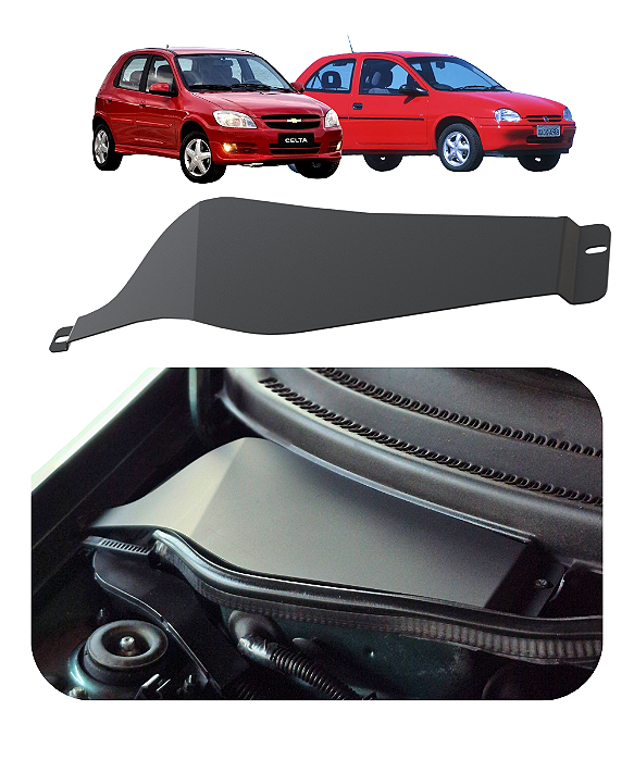 Tampa Acabamento Bateria Corsa e Celta - 1.0 1.4 1.6 Wind Super Gls Pickup Wagon
