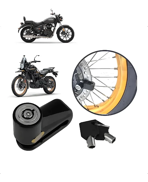 Trava de disco Royal Enfield Himalayan 450 411 Meteor 350 anti furto