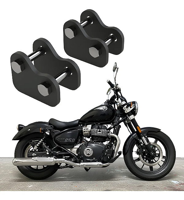 Rebaixador Super Meteor 650 Shotgun 650 Royal Enfield