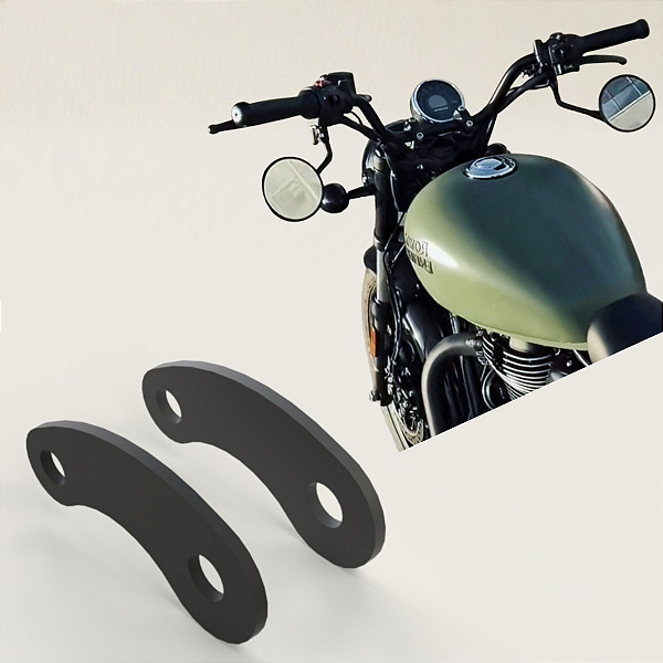 Suporte Para Inverter Retrovisor Meteor 350 Hunter Super meteor 650 shotgun