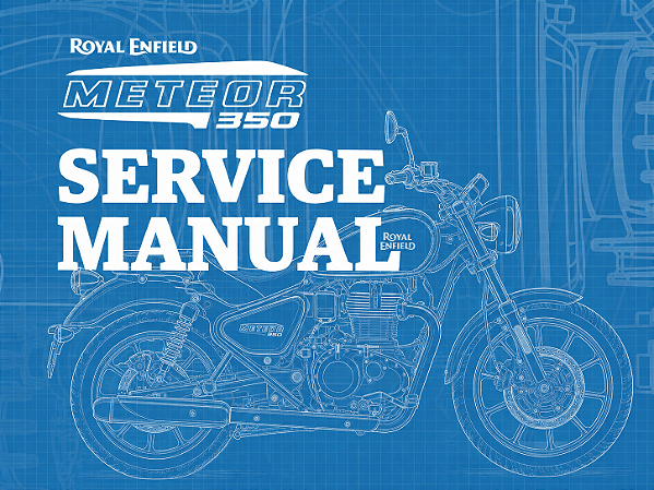 Manual em INGLÊS de serviço manutenção (livro digital) da Royal Enfield Meteor 350